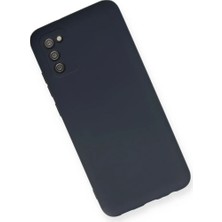 Hsc Bilişim Galaxy A02S Kılıf Nano Içi Kadife Silikon - Lacivert