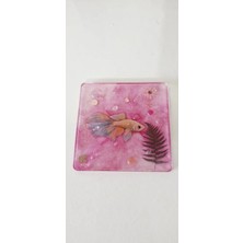 PINAXAR Epoksi Kırılmaz Gider Kapağı, Gider Süsü Pembe 1