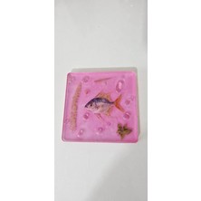 PINAXAR Epoksi Kırılmaz Gider Kapağı Pembe - Modern Dekoratif Gider Süsü Pembe