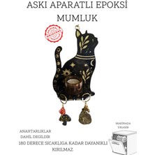 PINAXAR El Yapımı Epoksi, Mumluk Kırılmaz Orjinal 19X14 cm