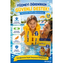 Denapcal Çocuk Yüzme Yeleği Çocuk Can Yeleği Havuz Deniz Şişme Yelek Intex Swim Vest 3-6 Yaş 50X47 cm