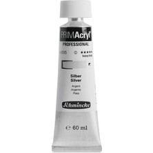 Schmincke : Primacryl Akrilik Boya : 60 ml : Silver