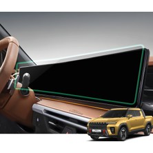 CraftShield Kgm Ssangyong Musso Ev (2025-2026) Uyumlu 12.3"+12.3" Tek Parça 9h Nano Ekran Koruyucu
