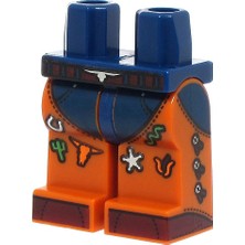 LEGO Minifigür Parçaları: Legs Decorated, Bacak, Ayak: 970C68PB05