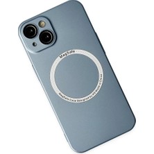 Hsc Bilişim Iphone 14 Plus Kılıf Jack Magneticsafe Lens Silikon - Sierra Blue