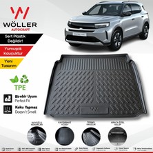 Wöller Opel Frontera Bagaj Havuzu Hybrid 2025 Sonrası Uyumlu 3D Ultraflex Esnek