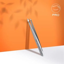 Staleks Pro Expert Eğimli Uç Kaş Cımbızı Te-10/7 Paslanmaz Çelik ile Doğal Kaş Şekillendirme