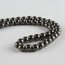 Zero Land Ilkeshop Hematit Taşı 6 Mm-Antrasit
