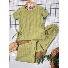 Lea Kids Kız Çocukları Rahat Kumaş Takım