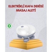 Kablosuz Kafa ve Vücut Masaj Aleti Taşınabilir Tasarım TKNPX-4342