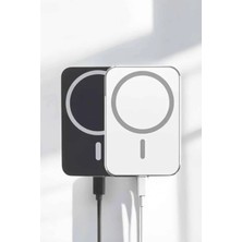 Kablosuz Şarj Aleti Magsafe Araç Içi Manyetik Şarj 15W Ios Uyumlu TKNPX-4342