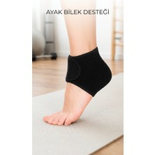 Silikon Yastıklı Ortopedik Topuk Destek Çorap 2'li Set TKNPX-4342