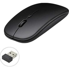 Kablosuz Mouse Fare Şarjlı Bluetooth Wireless Çift Modlu Sessiz TKNPX-4342