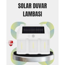 Pır Sensörlü Solar Lamba – Otomatik Şarj ve Gece Aydınlatma TKNPX-4342