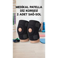 Çift Taraflı Patella Destekli Menisküs Ağrısı Için Spor Dizlik TKNPX-4342