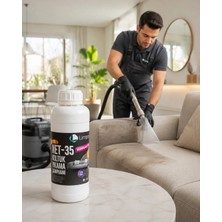 Limprox Net- 35 Koltuk Halı Yıkama Makinesi Köpüksüz Şampuanı Deterjanı Ilacı - 1 Litre