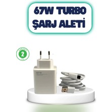 67 Watt Hızlı Şarj Aleti Poco F2 F3 F4 Uyumlu TKNPX-4342