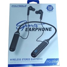Sports Earphone PG-200A Bluetooth Kulaklıklar TKNPX-4342