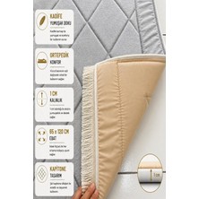 Ortopedik Diz Ağrıtmayan Kapitone Hediyelik Çeyizlik Seccade 1cm Sünger 65 x 120 Ebat