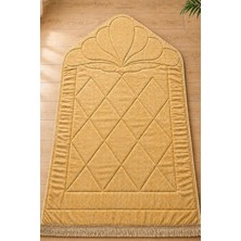 Ortopedik Diz Ağrıtmayan Kapitone Hediyelik Çeyizlik Seccade 1cm Sünger 65 x 120 Ebat