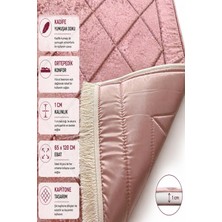 Ortopedik Diz Ağrıtmayan Kapitone Hediyelik Çeyizlik Seccade 1cm Sünger 65 x 120 Ebat