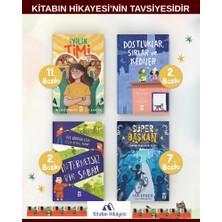 İlk Genç Timaş 4-5-6. Sınıf- Iyilik Timi, Dostluklar Sırlar ve Kediler, Süper Başkan - Zamanı Durduran Saat, Internetsiz Bir Sabah