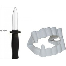 Zenvia Vampir Dişi - Şaka Bıçağı - Tiyatro Oyun Seti 2li Set