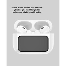 Zenvia Dokunmatik Ekranlı Bluetooth Kulaklık – Anc, Suya Dayanıklı, Powerbank Kutulu