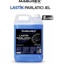 Magurex Suya Dayanıklı Jel Lastik Parlatıcı 5lt Etkili Temizlik ve Parlaklık Sağlar