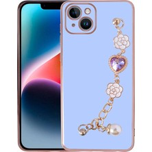 Apple iPhone 15 Plus Kılıf El Tutamaçlı Kamera Korumalı Zore Taka Silikon Kapak