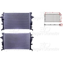 Parcaworld Wısco- Kıa Ceed Combı Van Nıro Xceed 1.6 Gdı 16 > Su Radyatoru Brazıng Mtat 610X410X16 606607
