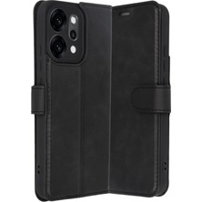 Ilkeshop Newface  Reno 14 Tr S Plus Kapaklı Kılıf - Siyah