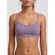 Underwear Bodyway Underwear Body Way Kadın Ip Askılı Fitilli Bralet Sütyen - Simli Bantlı, Telsiz ve Kapsız Spor Sütyeni Pedli Büstiyer