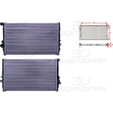 Parcaworld Autoluxvw Golf4 Bora A3 Leon 1.9tdı Arl 98 > Su Radyatoru Mekanık Mtat 650X415 mm 1J0121253AC