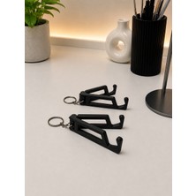 Hobby Fab Design Telefon Tutacaklı Anahtarlık -Telefon Stantlı Anahtarlık -  Anahtarlık