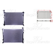 Parcaworld Wıscokıa Cerato 1.6 Cwt 08> Su Radyatoru Brazıng At 598X452X16 mm 66778
