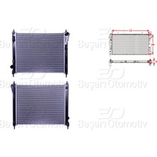 Parcaworld Su Radyatoru Brazıng mt 432X508X16 mm -214103ZU0A- Nıssan Juke 1.2dıg-T. Pulsar 1.2DIG-T14>