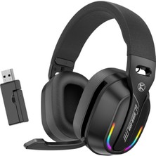 TeknolojiSA GT100 Oyuncu Kulaklığı 2.4g Kablosuz Düşük Gecikmeli Gaming Headset