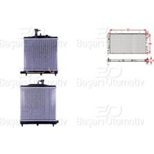 Parcaworld Su Radyatoru Brazıng At 355X388X16 -66771- Kıa Pıcanto 1.1 Benzınlı 07-09