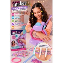 Toyfest Cool Maker Heishi Bileklik Yapma Seti 1200+ Boncuk Otomatik Dizme Oyuncak 27x24x10 cm