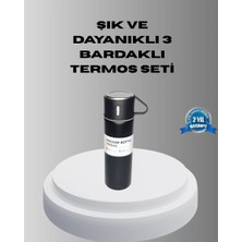 Calperia 500 ml Vakumlu Termos – Çift Kat Paslanmaz Çelik, Sızdırmaz Kapağıyla Sıcak ve Soğuk Içeceklere Özel
