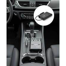 Zenvia Mey Ithalat® Araç Için 12V 24V Güç Dönüştürücü 220V Priz ve USB Portlu