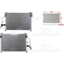 Parcaworld Klıma Radyatoru 593X361X16 -94412- Daewoo Lanos 97>
