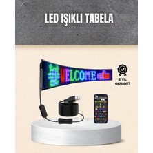 Rgb Kayar Yazılı LED Reklam Ekranı – USB Bağlantılı Esnek Tasarım - HS3079-9901