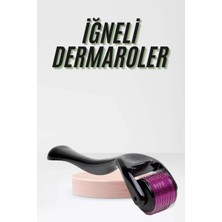 Calperia Saç Çıkarma Tarağı Dermaroller 540 Iğneli Roller 1 mm Iğne Cilt Yüz Yenileme Bakım Seti