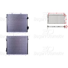 Parcaworld Su Radyatoru Brazıng mt 460X438X32 Renault Express 1.9 Dızel 91+ 0