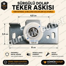 Oscbasitsürgülü Dolap Teker Askısı