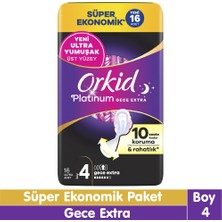 Orkid Platinum Gece Ekstra Süper Ekonomik Paket 16 Adet