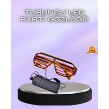 Calperia Parti ve Festival Için LED Işıklı Eğlence Gözlüğü