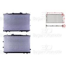Parcaworld Kıa Cerato 1.6 04 Su Radyatoru Brazıng At 375X668X16 mm 25310-2F010